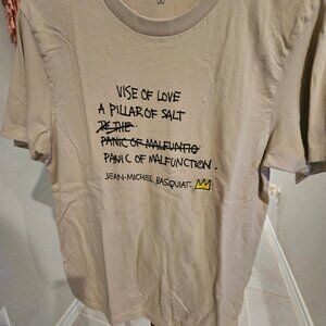 Jean Michel Basquiat Beige T shirt